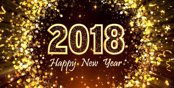 Happy New Year 2018 greetings