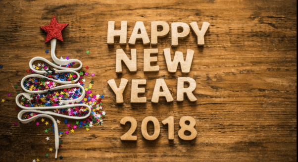 New year wishes 2018