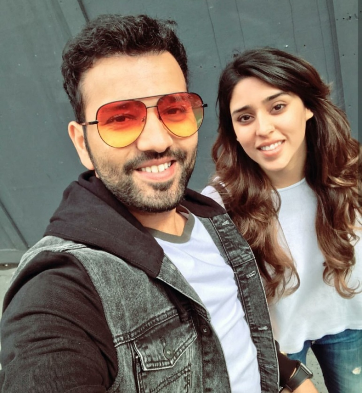 Rohit Sharma with Ritika