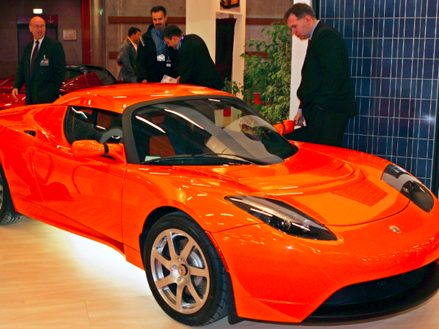 Tesla Roadster Electric car 2020