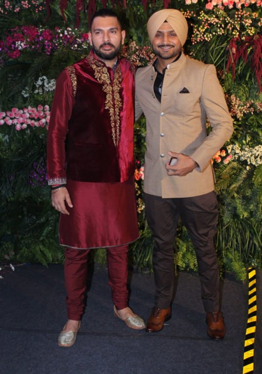 Yuvi Bhaji at Virushka Wedding