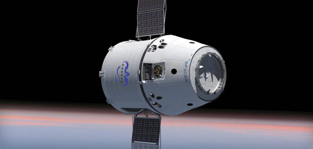 SpaceX Dragon Cargo Capsule