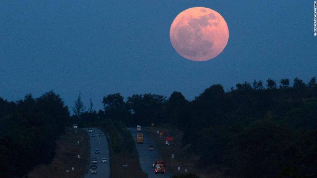 Supermoon 2018 in India