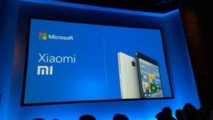 Microsoft Xiaomi Partnership