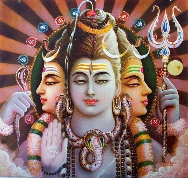 Snake around Lord Shiva
