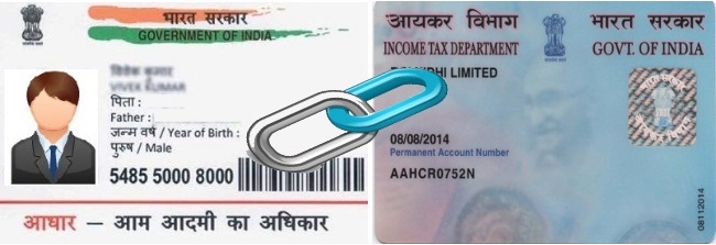 Aadhar card with PAN card link