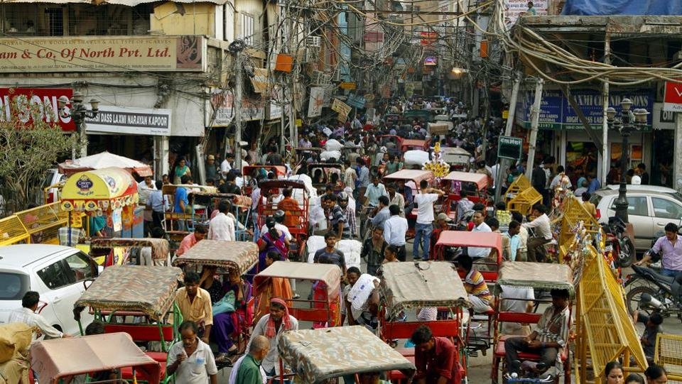 Current roads Chandni chowk