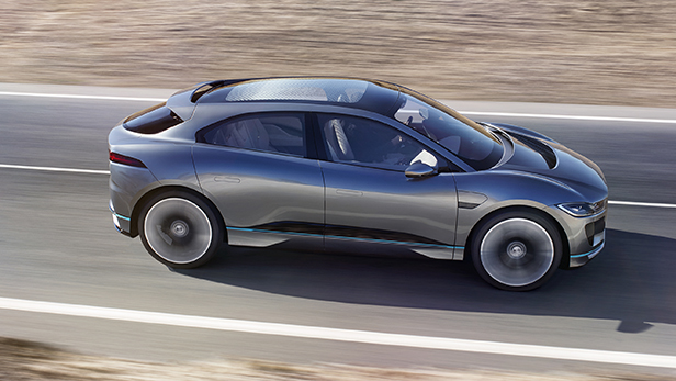 Jaguar i-pace electric car