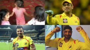 Dhoni Raina Bhajji Daughters