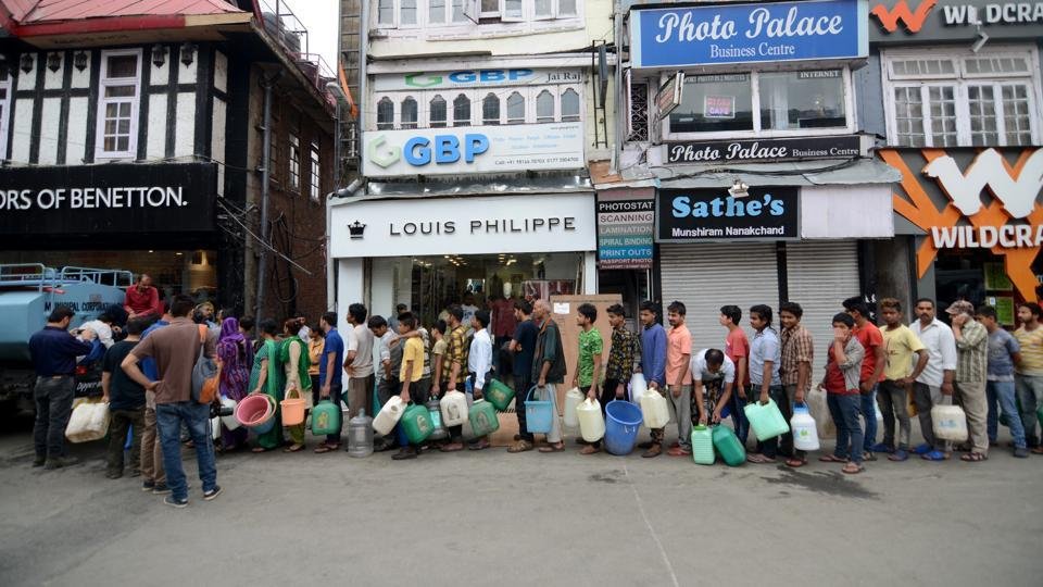 Shimla water crisis