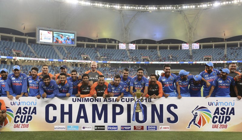 India wins Asia Cup