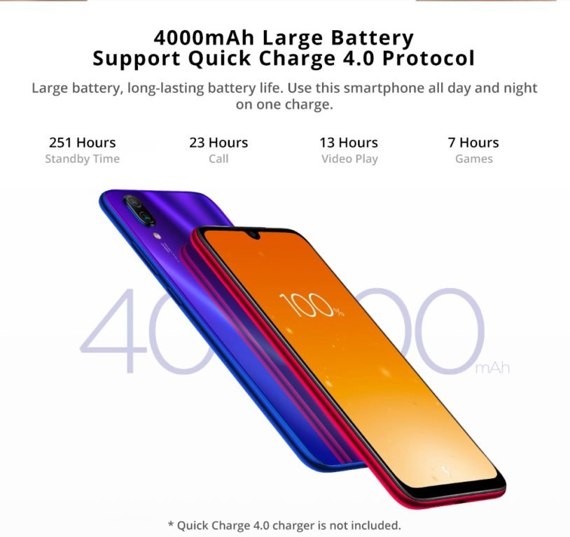 Redmi Note 7 Specs