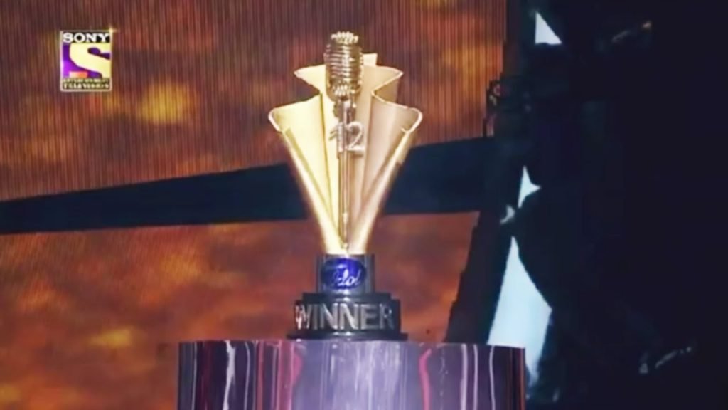 Indian Idol 12 Grand Final Trophy