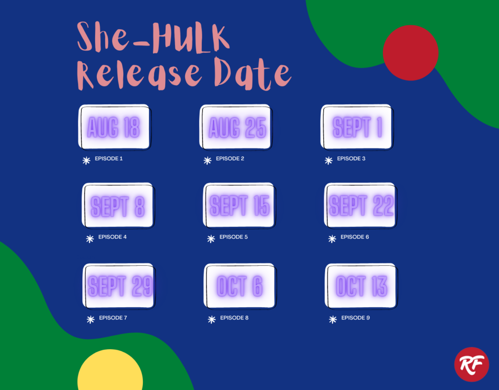 She hulk episode release date