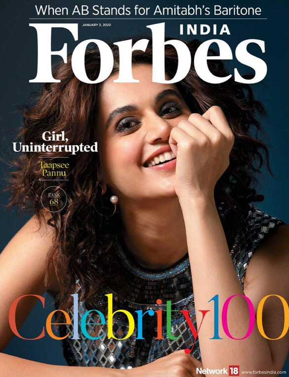 Forbes India 2020 Taapsee Pannu
