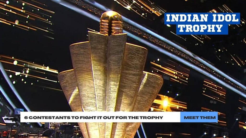 Indian Idol 13 Trophy