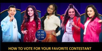 how to vote in saregamapa 2023