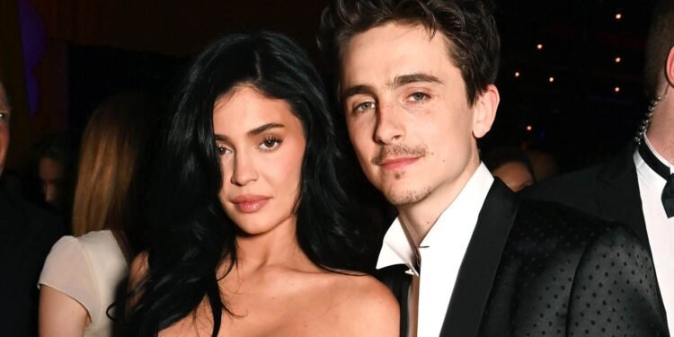 Kylie Jenner and Timothée Chalamet