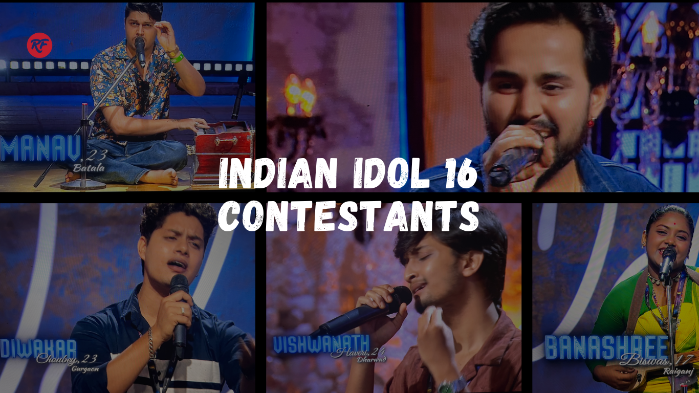 Indian Idol 16 Contestants with Photos