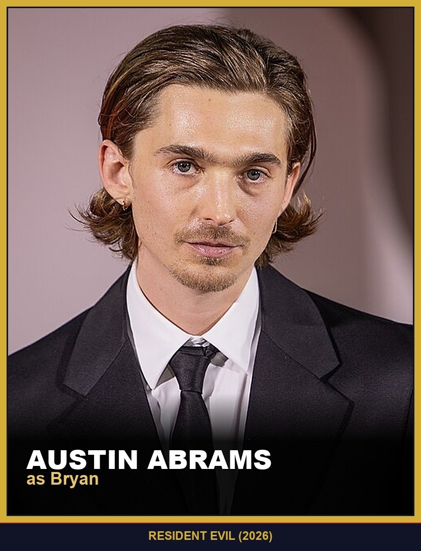 Austin Abrams as Bryan Hodukavich in Resident Evil (2026)