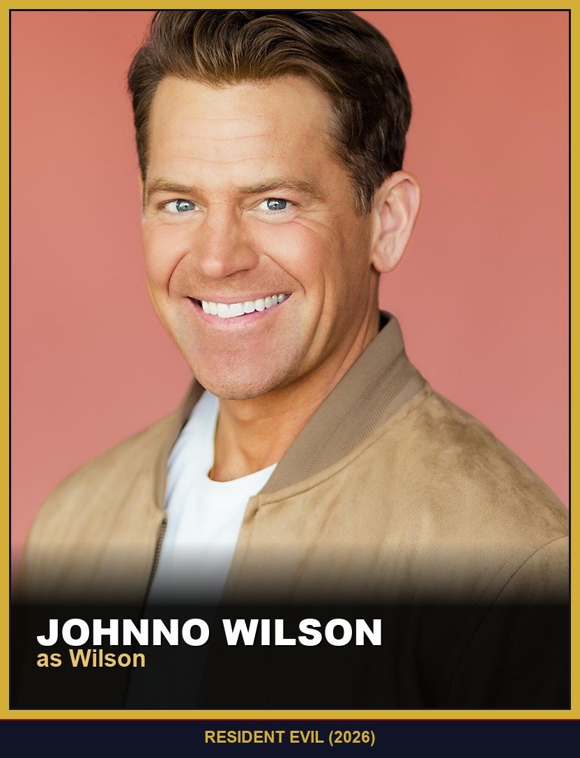 Johnno Wilson as Wilson, the Arklay County sheriff deputy, in Resident Evil (2026)