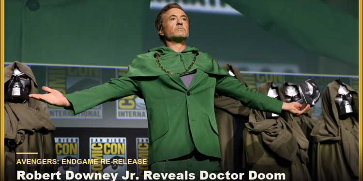 Robert Downey Jr. reveals his Doctor Doom costume for Avengers: Doomsday at San Diego Comic-Con