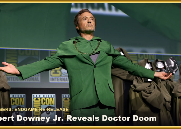 Robert Downey Jr. reveals his Doctor Doom costume for Avengers: Doomsday at San Diego Comic-Con