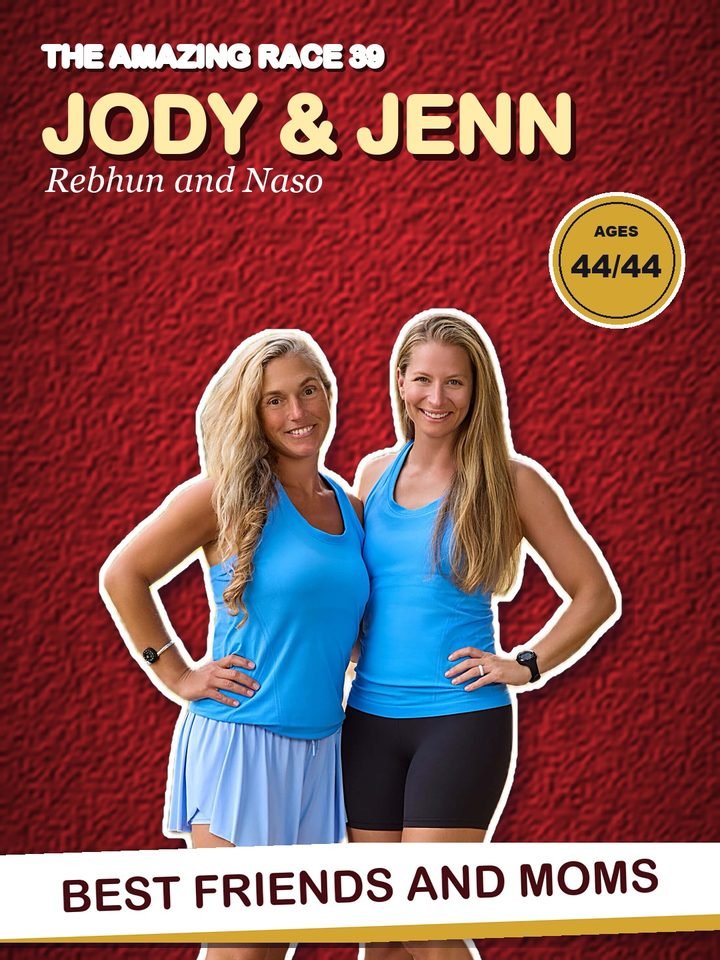 Jody Rebhun and Jenn Naso, best friends and moms on The Amazing Race Season 39