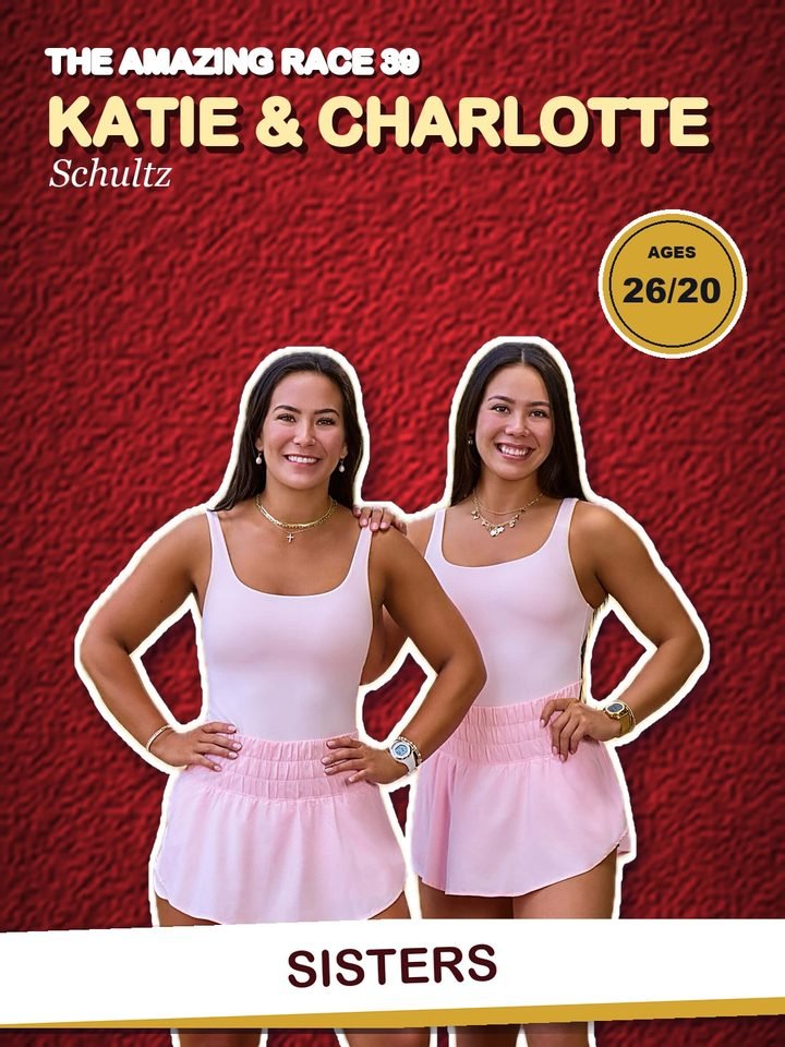 Katie Schultz and Charlotte Schultz, sisters on The Amazing Race Season 39