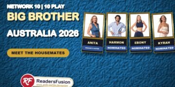 Big Brother Australia 2026 housemates Anita, Harmon, Ebony and Kyrah on Network 10