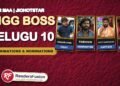 Bigg Boss Telugu 10 eliminations and nominations with host Nagarjuna and housemates Thrigun, Auto Ramprasad and Varshini