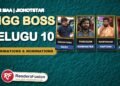 Bigg Boss Telugu 10 eliminations and nominations with host Nagarjuna and housemates Thrigun, Auto Ramprasad and Varshini