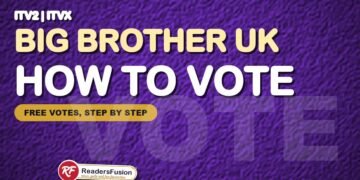 How to vote on Big Brother UK graphic on ITV2 with the ReadersFusion tag