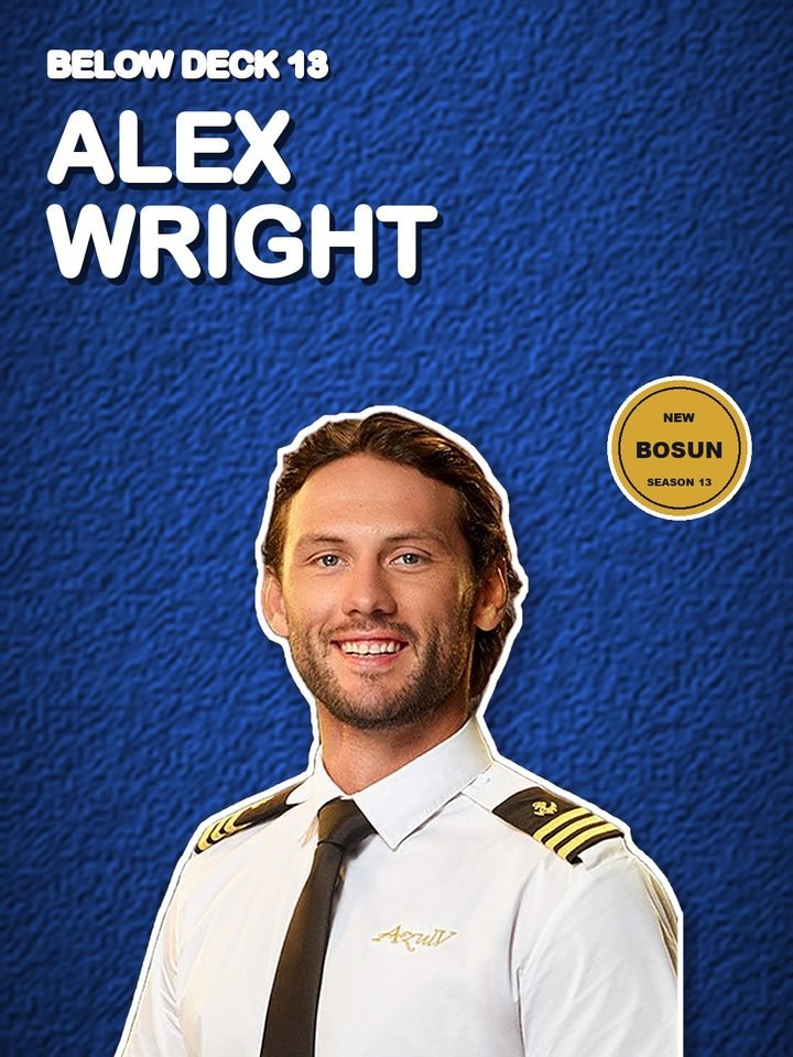 Alex Wright, bosun on Below Deck Season 13, aboard the yacht Azul V in Thailand
