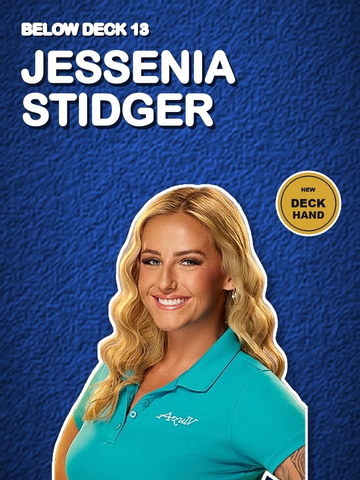 Jessenia Stidger, deckhand on Below Deck Season 13, aboard the yacht Azul V in Thailand