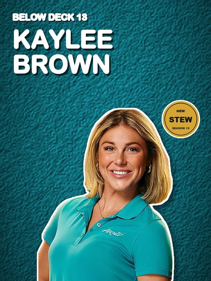 Kaylee Brown, stew on Below Deck Season 13, aboard the yacht Azul V in Thailand