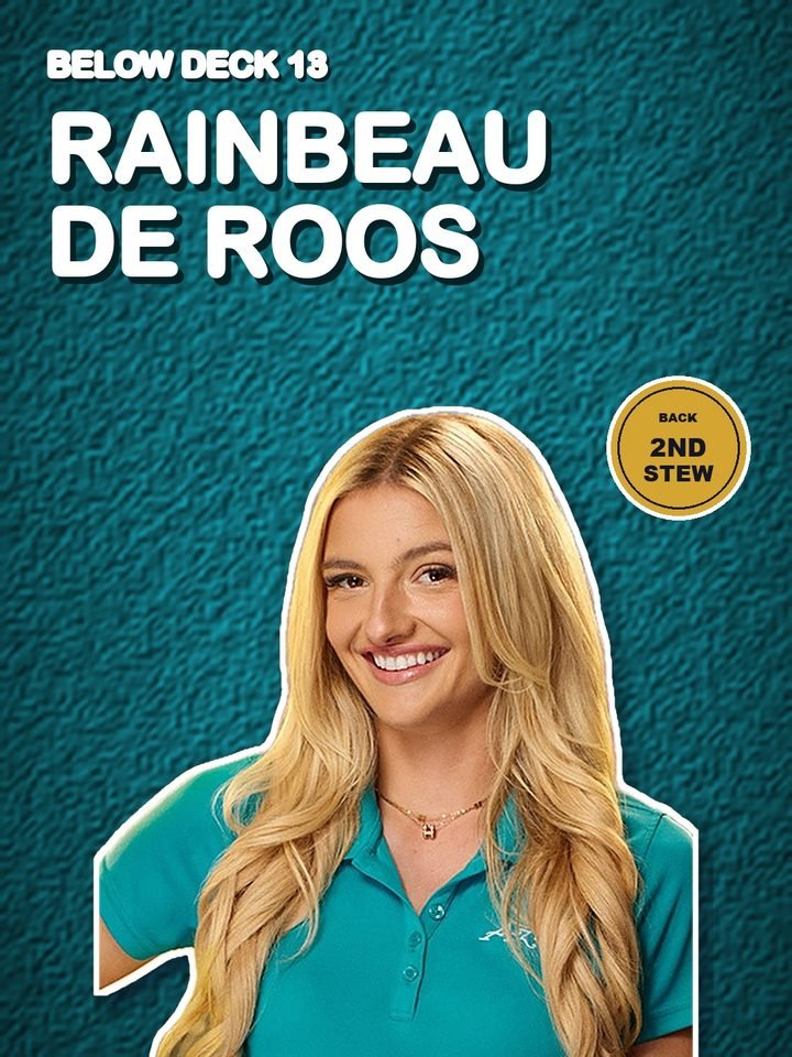 Rainbeau de Roos, second stew on Below Deck Season 13, aboard the yacht Azul V in Thailand