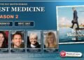 Best Medicine Season 2 graphic with the official key art and cast Abigail Spencer, Josh Segarra, Annie Potts and Eliza Coupe