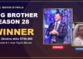 Big Brother 28 winner Rick Devens and runner-up Taylor Brown