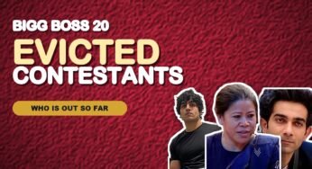 Bigg Boss 20 Eliminated Contestants List: Who Has Been Evicted So Far