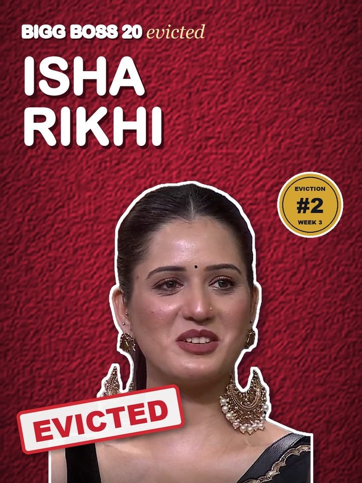 Isha Rikhi, second contestant evicted from Bigg Boss 20
