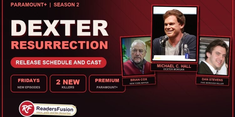 Dexter: Resurrection Season 2 release schedule and cast, with Michael C. Hall, Brian Cox and Dan Stevens