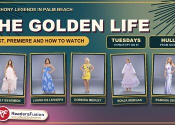 The Golden Life on E! with Kelly Bensimon, Luann de Lesseps, Dorinda Medley, Sonja Morgan and Ramona Singer, Tuesdays at 10 PM ET and Hulu from November 3