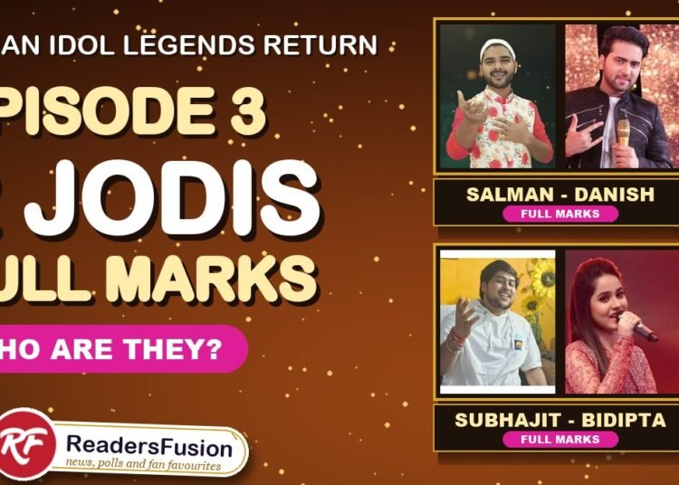 Indian Idol Legends Return Episode 3 with Salman Ali and Mohd Danish and Subhajit and Bidipta Chakraborty, the two duos who scored full marks
