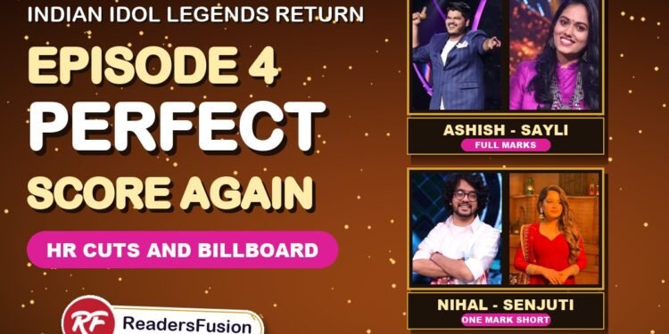 Indian Idol Legends Return Episode 4 with perfect score duo Ashish Kulkarni and Sayli Kamble and Nihal Tauro and Senjuti Das
