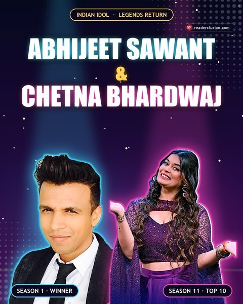 Abhijeet & Chetna, Indian Idol Legends Return contestant
