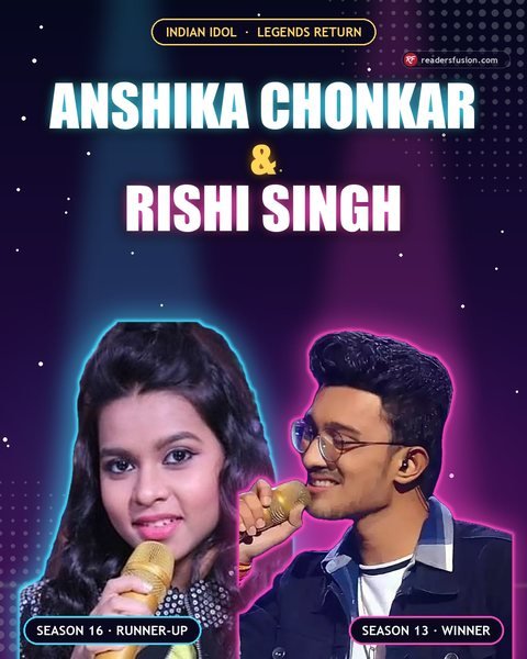 Anshika & Rishi, Indian Idol Legends Return contestant
