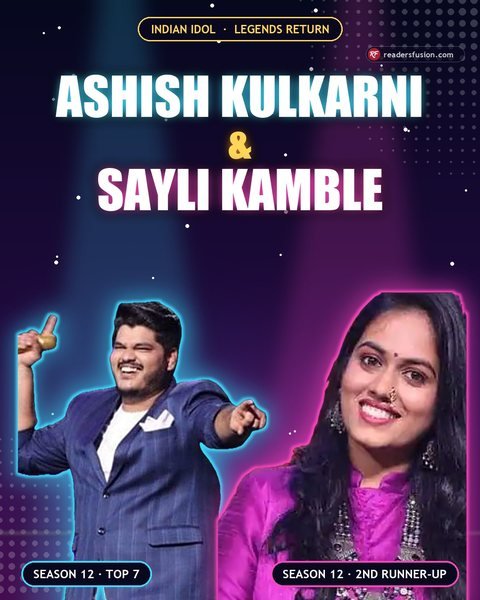 Ashish & Sayli, Indian Idol Legends Return contestant