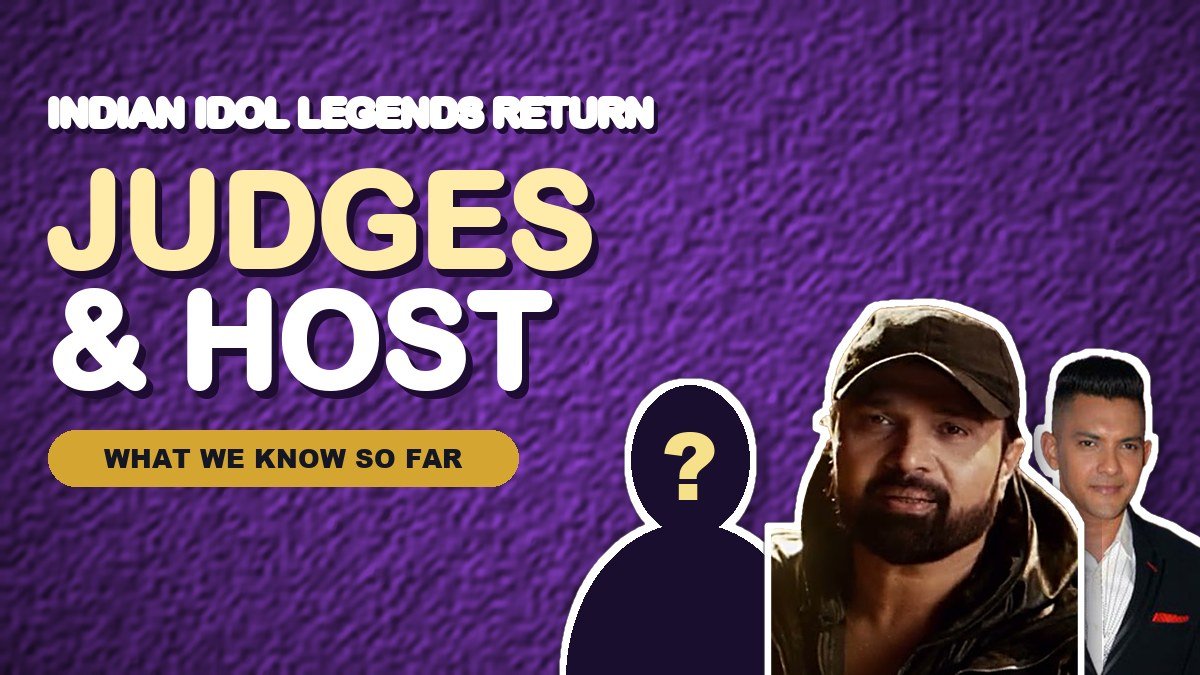 Indian Idol Legends Return judges and host: Himesh Reshammiya judges, Aditya Narayan hosts, and any other judges are not yet announced