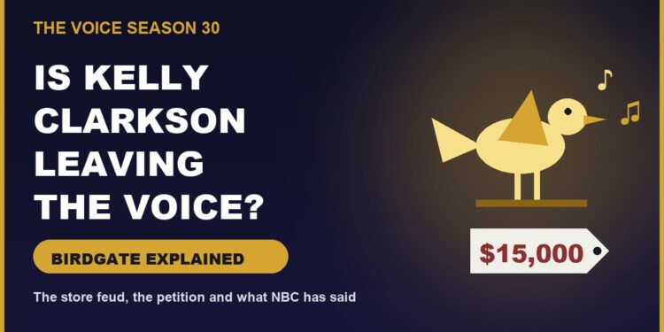 Is Kelly Clarkson leaving The Voice